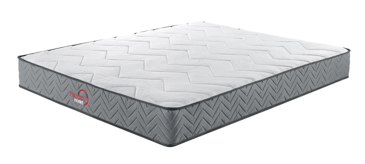 angle view of the Brooklyn pocket spring Rainbow home mattress