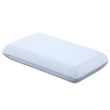 angle view of white charcoal memory foam pillow from Rainbow Home