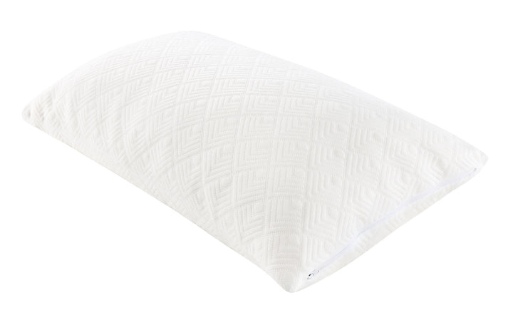 white memory foam pillow from Rainbow Home  