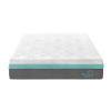 front view of the Pocket Spring Mattress With Lavender Memory Foam Yvon by Rainbow Home