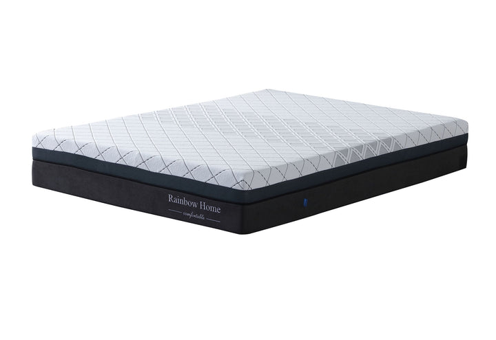 angle view of the Cathy Rainbow Home mattress